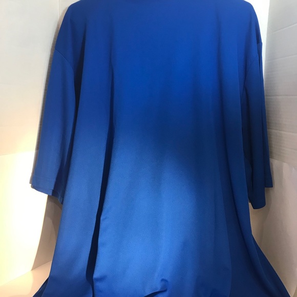 Shirt for men’s tall color true royal size 4XLT - Picture 5 of 8